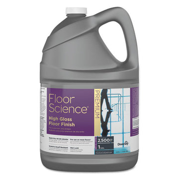 Diversey™ Floor Science Premium High Gloss Floor Finish, Clear Scent, 1 Gal Container,4-ct freeshipping - TVN Wholesale